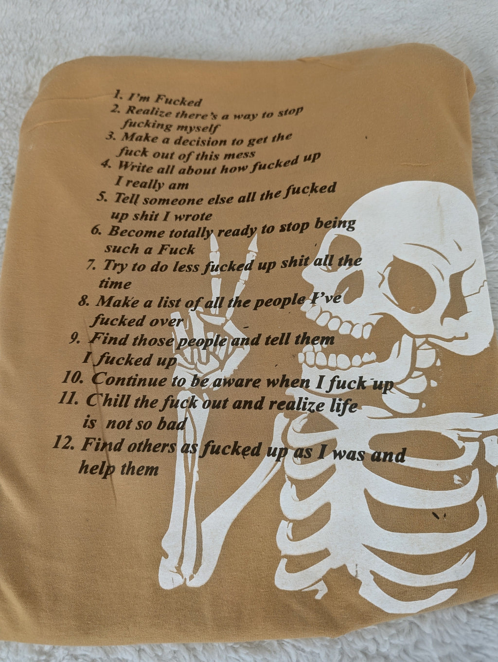 The 12 FUCKING STEPS