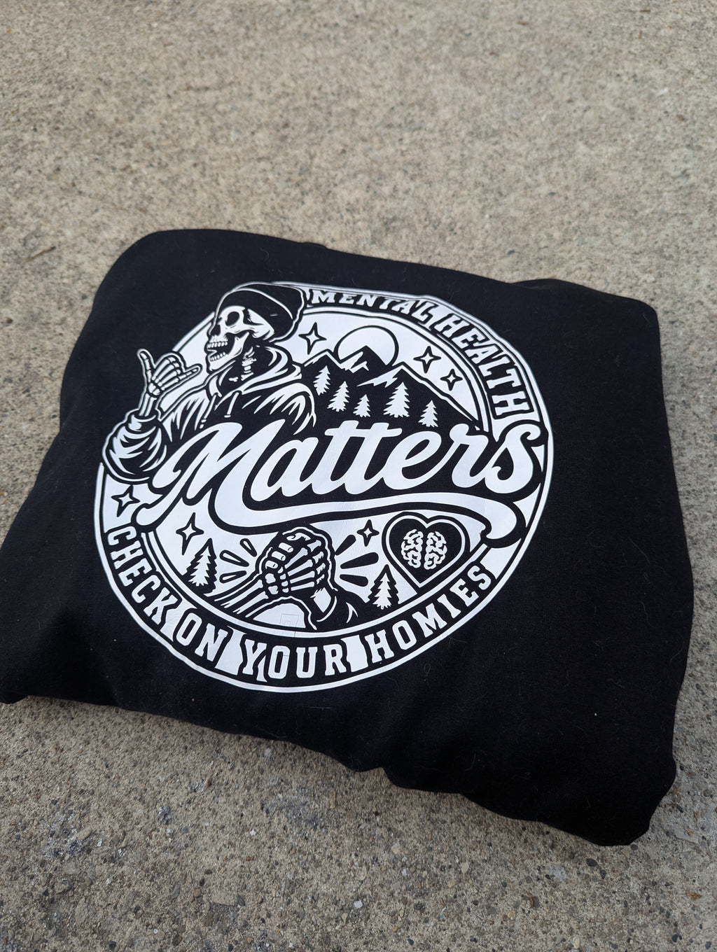 Mental Health Matters Hoodie — Recovery & Mental Health Awareness Sweatshirt